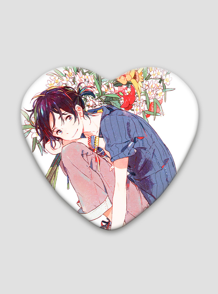 Значок серце Незнайомець на узбережжі 3 (Umibe no Etranger)