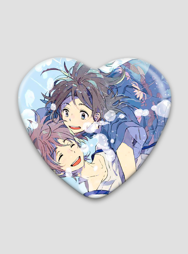 Значок серце Незнайомець на узбережжі 8 (Umibe no Etranger)