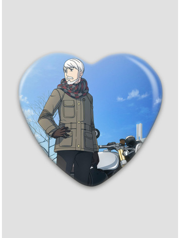 Значок серце Дівчачий Табір 12 (Yuru Camp)