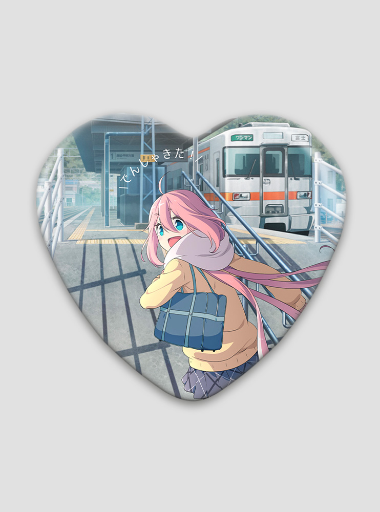 Значок серце Дівчачий Табір 4 (Yuru Camp)