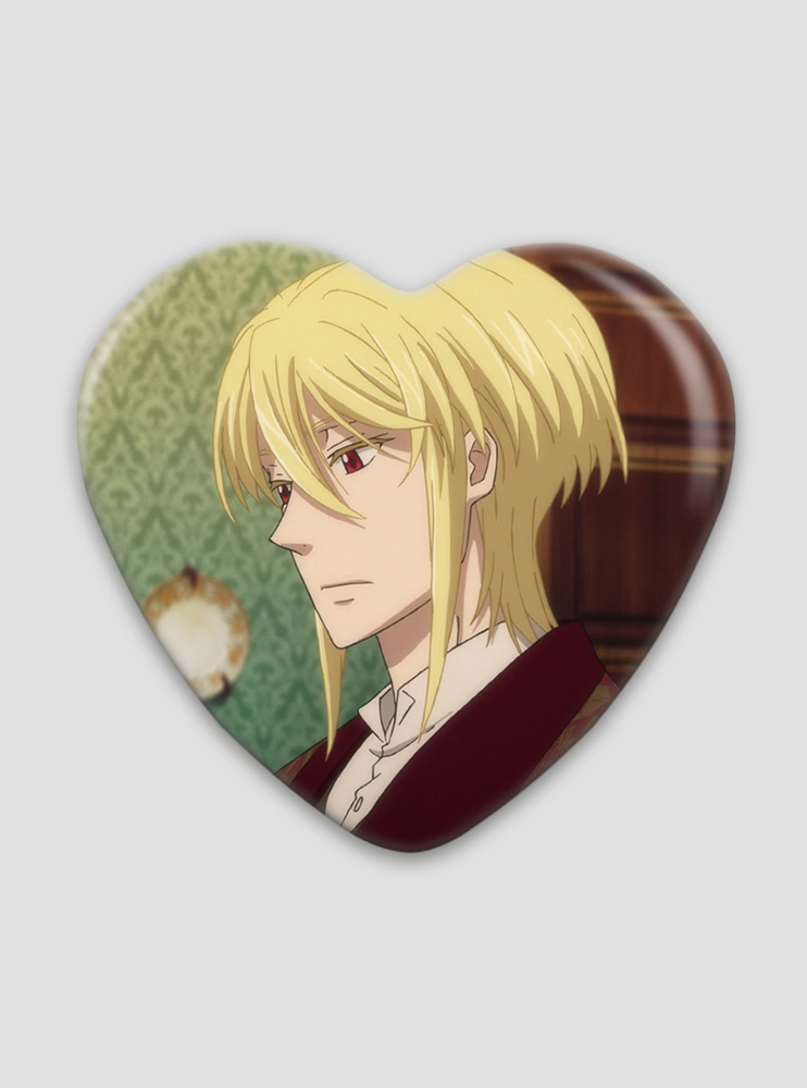 Значок серце Патріот Моріарті 15 (Yuukoku no Moriarty)