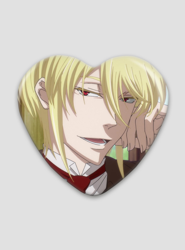 Значок серце Патріот Моріарті 33 (Yuukoku no Moriarty)