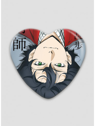 Значок серце Літературні генії Бродячі Пси 25 (Bungou Stray Dogs)