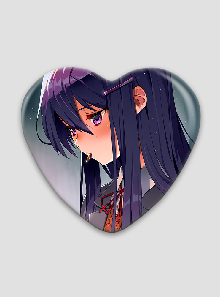 Значок серце Doki Doki Літературний клуб! 7 (Doki Doki Literature Club!)