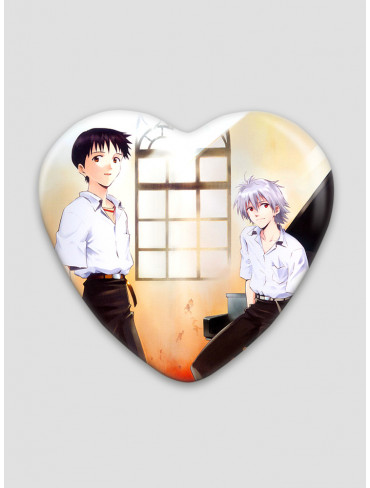 Значок серце Євангеліон 13 (Evangelion)
