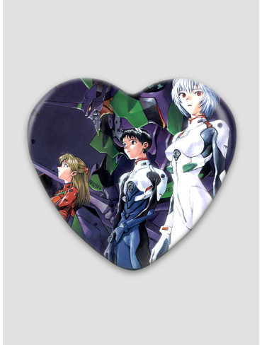 Значок серце Євангеліон 14 (Evangelion)