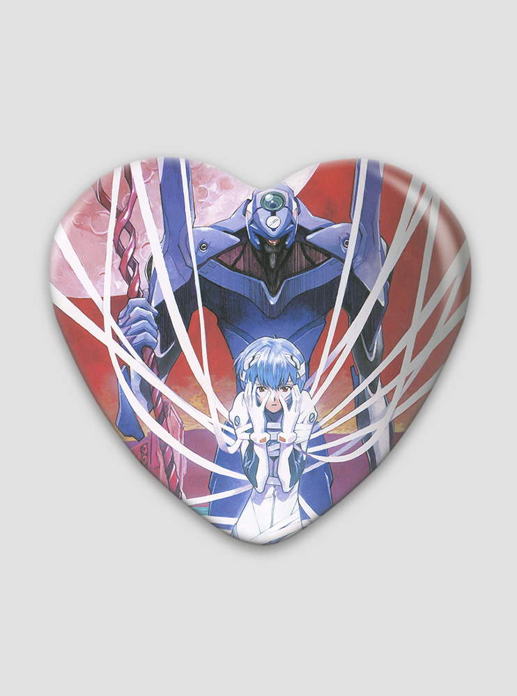 Значок серце Євангеліон 2 (Evangelion)