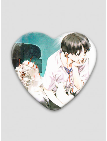 Значок серце Євангеліон 21 (Evangelion)