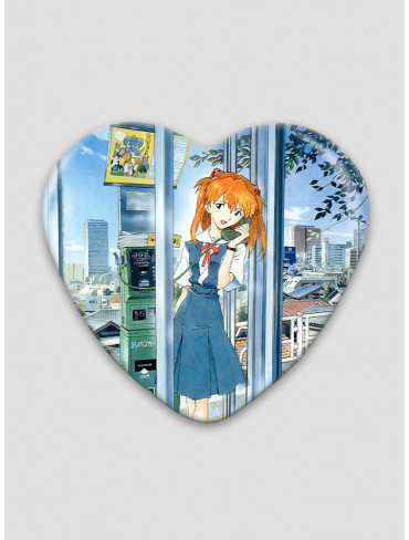 Значок серце Євангеліон 29 (Evangelion)