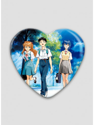 Значок серце Євангеліон 35 (Evangelion)
