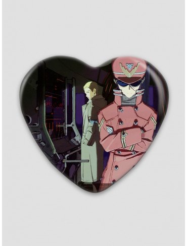 Значок серце Євангеліон 37 (Evangelion)