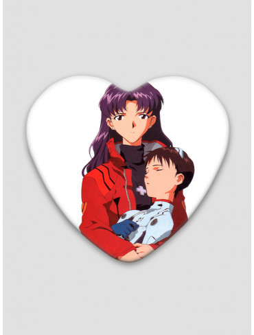 Значок серце Євангеліон 40 (Evangelion)