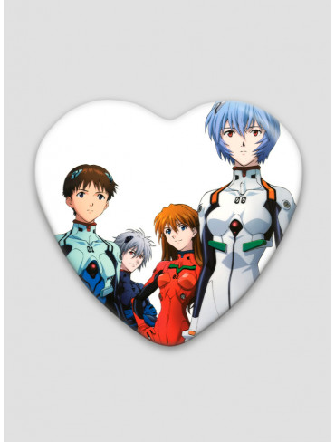 Значок серце Євангеліон 41 (Evangelion)