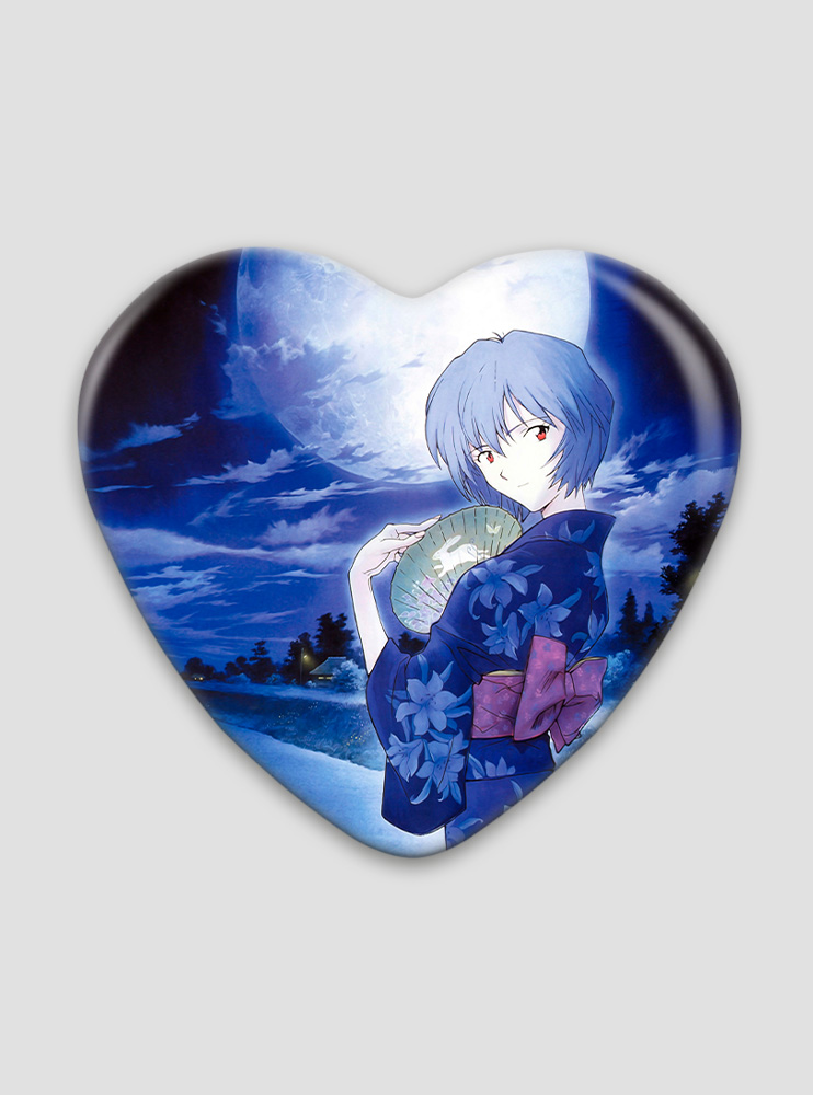 Значок серце Євангеліон 53 (Evangelion)