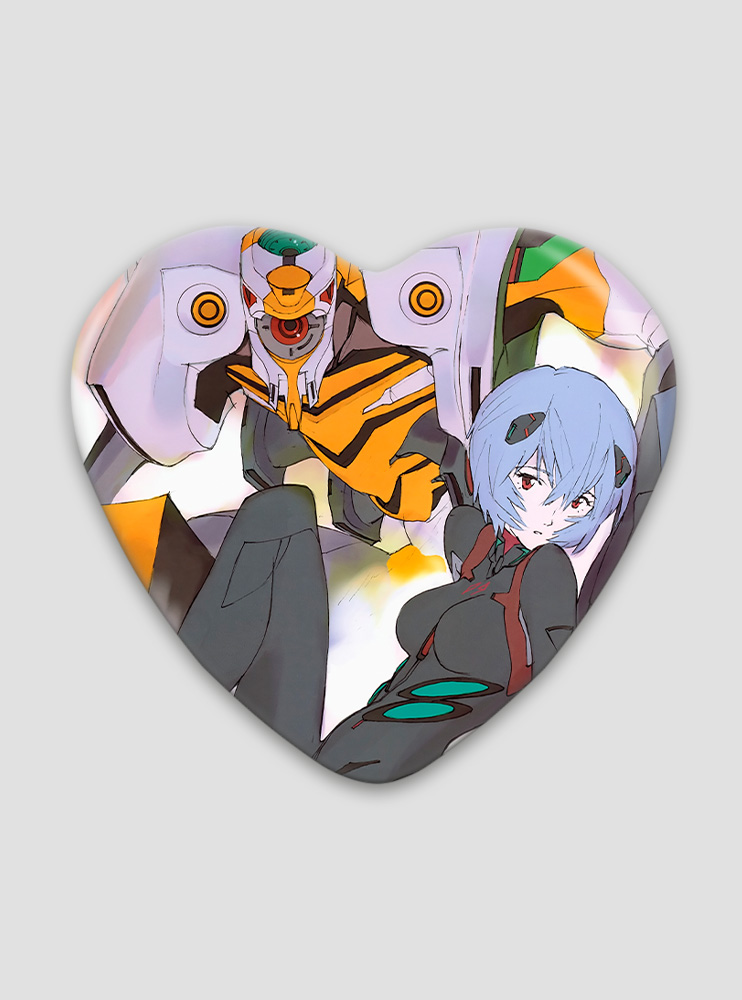 Значок серце Євангеліон 54 (Evangelion)