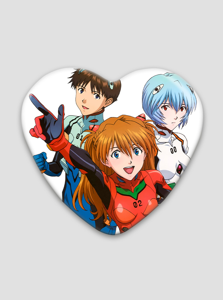 Значок серце Євангеліон 6 (Evangelion) Значок серце Євангеліон 6 (Evangelion)