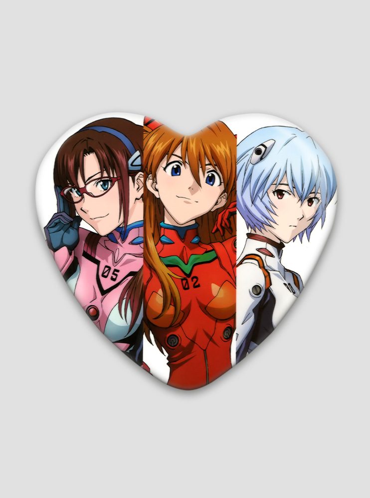 Значок серце Євангеліон 7 (Evangelion) Значок серце Євангеліон 7 (Evangelion)