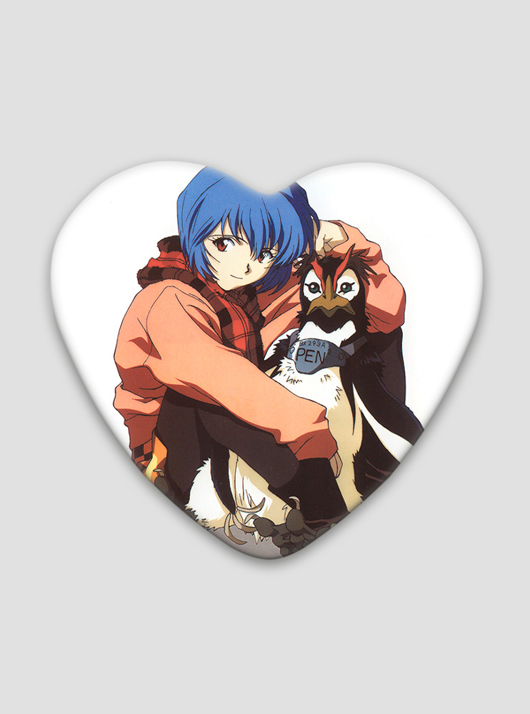Значок серце Євангеліон 8 (Evangelion)