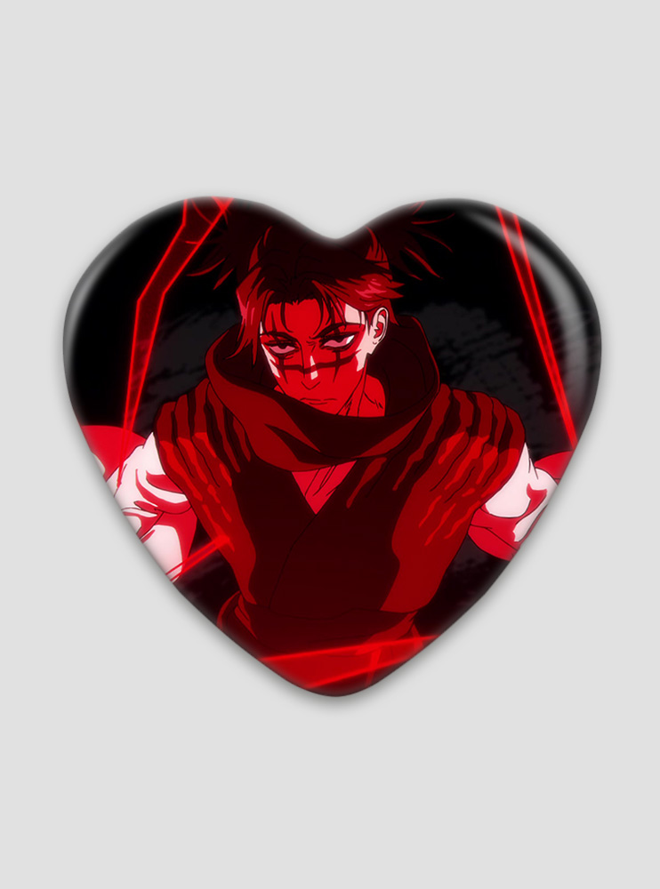Значок серце Магічна битва 78 (Jujutsu Kaisen)