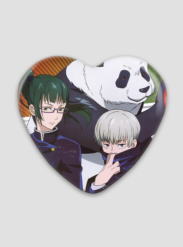 Значок серце Магічна битва 10 (Jujutsu Kaisen) Значок серце Магічна битва 10 (Jujutsu Kaisen)