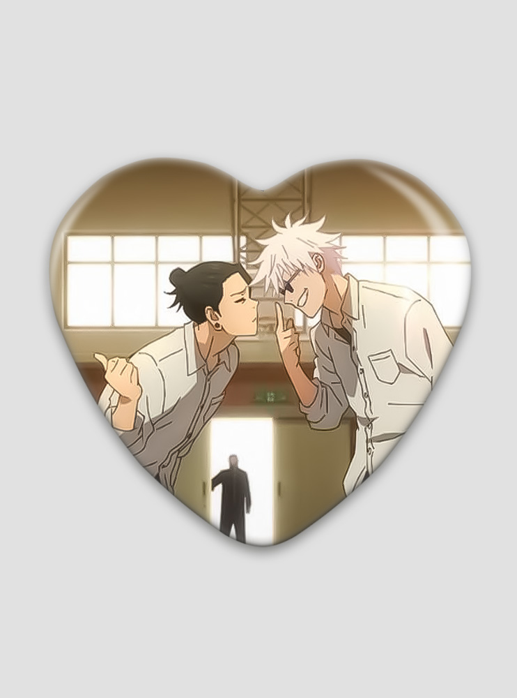 Значок серце Магічна битва 19 (Jujutsu Kaisen) Значок серце Магічна битва 19 (Jujutsu Kaisen)