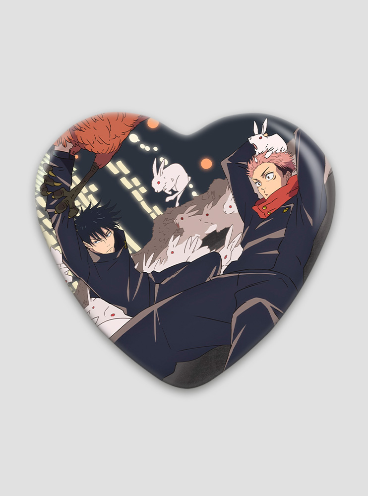 Значок серце Магічна битва 45 (Jujutsu Kaisen)