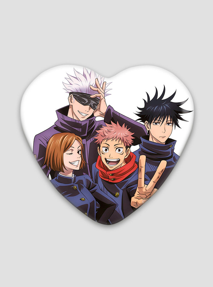 Значок серце Магічна битва 6 (Jujutsu Kaisen)