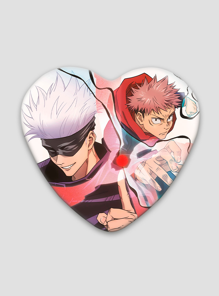 Значок серце Магічна битва 7 (Jujutsu Kaisen) Значок серце Магічна битва 7 (Jujutsu Kaisen)