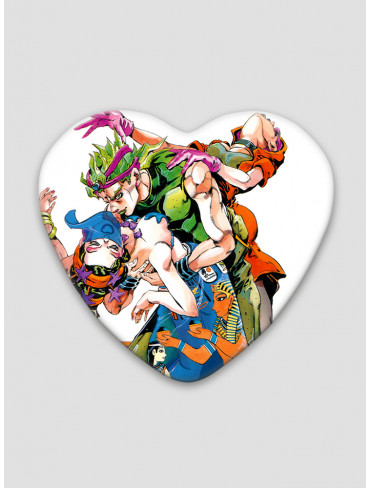 Значок серце ДжоДжо 10 (JoJo's Bizarre Adventure)