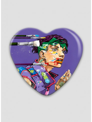 Значок серце ДжоДжо 15 (JoJo's Bizarre Adventure)