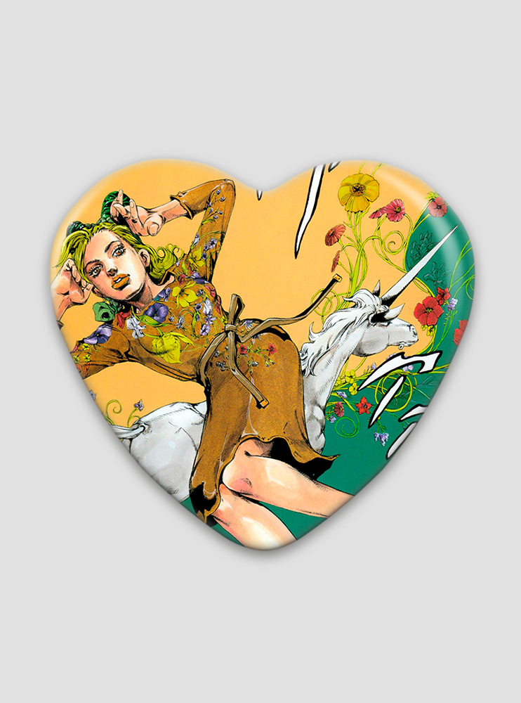 Значок серце ДжоДжо 16 (JoJo's Bizarre Adventure)