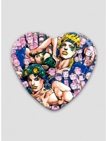 Значок серце ДжоДжо 21 (JoJo's Bizarre Adventure)
