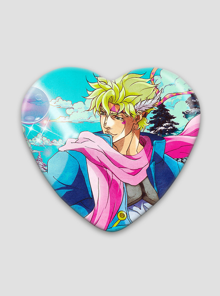 Значок серце ДжоДжо 27 (JoJo's Bizarre Adventure)