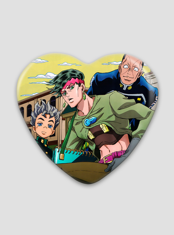 Значок серце ДжоДжо 29 (JoJo's Bizarre Adventure)