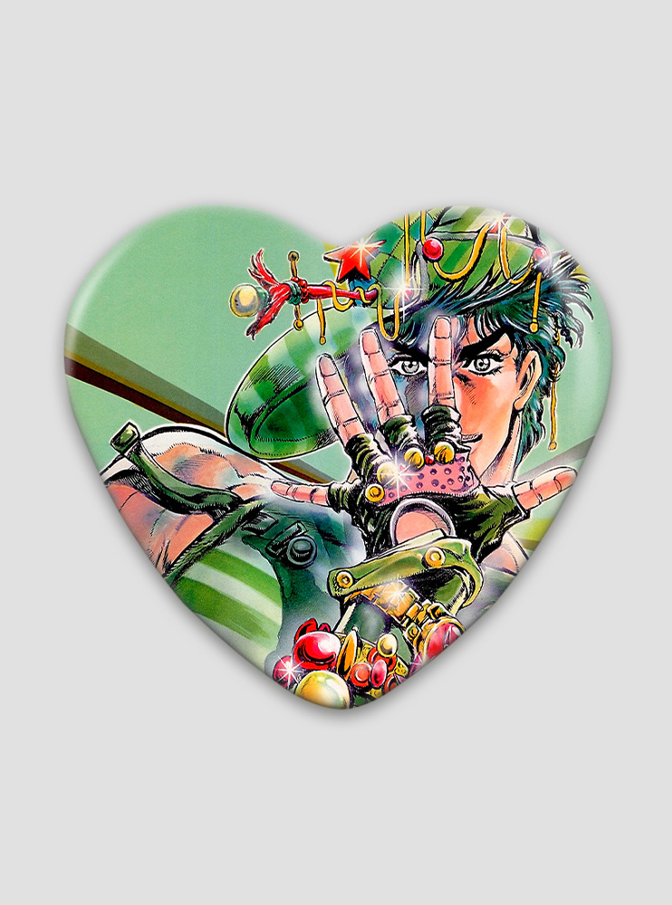 Значок серце ДжоДжо 7 (JoJo's Bizarre Adventure)