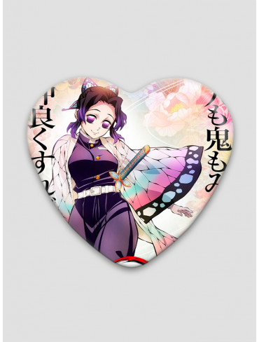 Значок серце Клинок, що знищує демонів 14 (Kimetsu no Yaiba)
