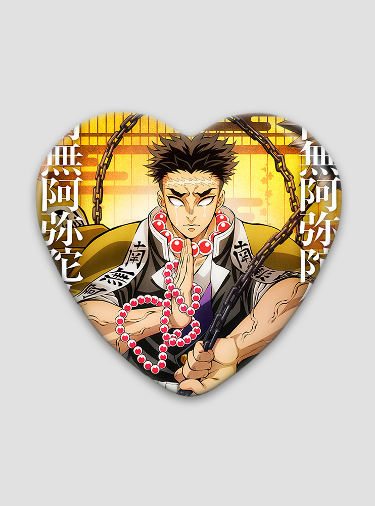 Значок серце Клинок, що знищує демонів 33 (Kimetsu no Yaiba) Значок серце Клинок, що знищує демонів 33 (Kimetsu no Yaiba)