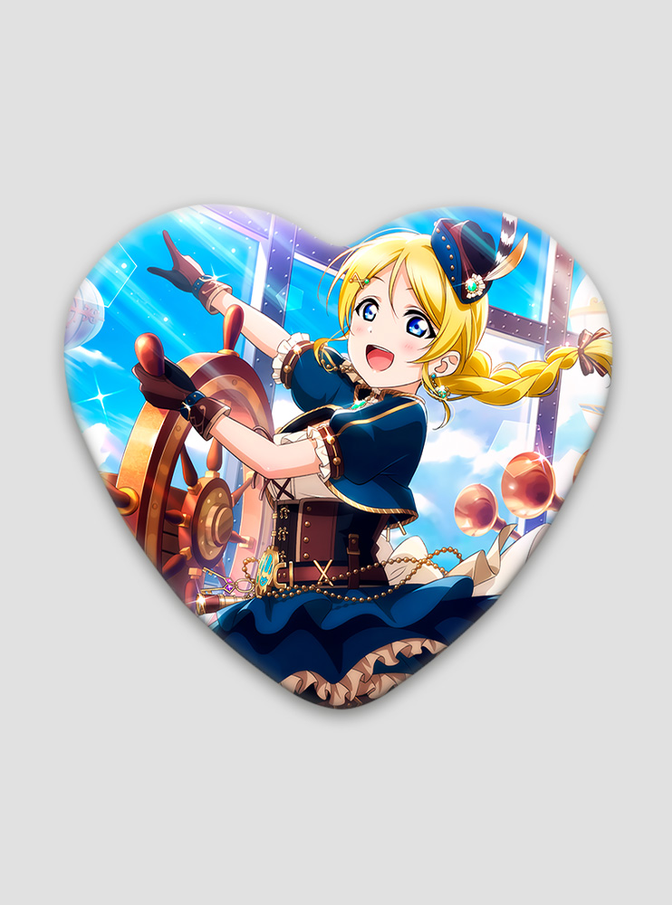 Значок серце Живе Кохання 14 (Love Live!)