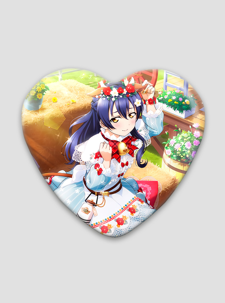 Значок серце Живе Кохання 15 (Love Live!)