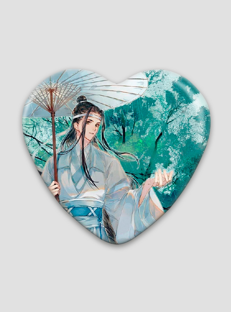 Значок серце Засновник темного шляху 19 (Mo Dao Zu Shi)