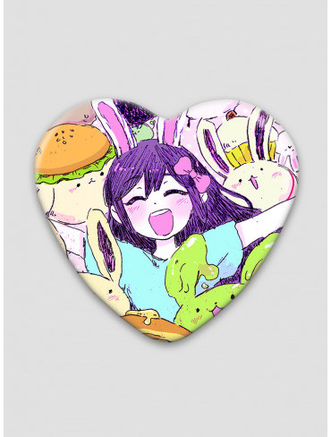 Значок серце Оморі (Omori)