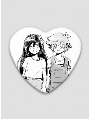 Значок серце Оморі 10 (Omori)
