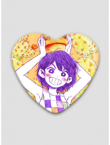 Значок серце Оморі 8 (Omori)