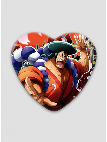 Значок серце Ван Піс 12 (One Piece)