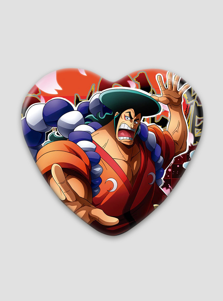Значок серце Ван Піс 12 (One Piece) Значок серце Ван Піс 12 (One Piece)