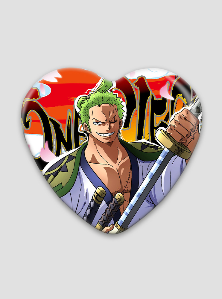 Значок серце Ван Піс 5(One Piece) Значок серце Ван Піс 5(One Piece)