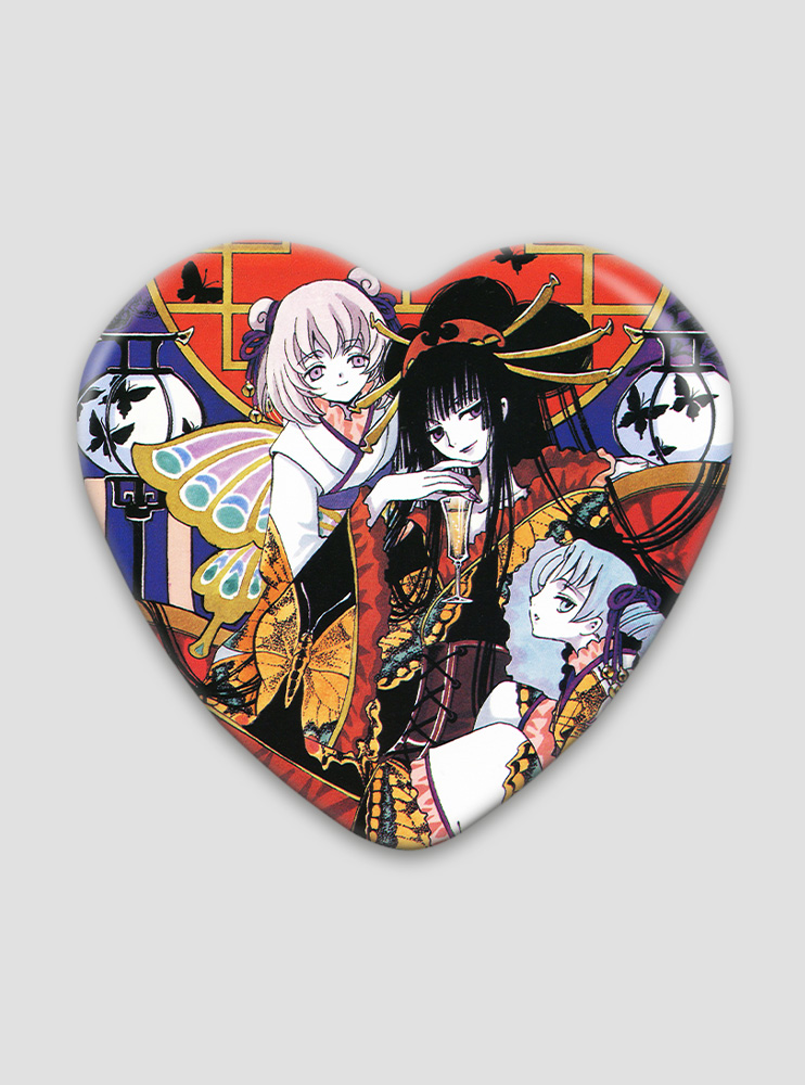 Значок серце Триплексоголік 10 (xxxHOLiC)