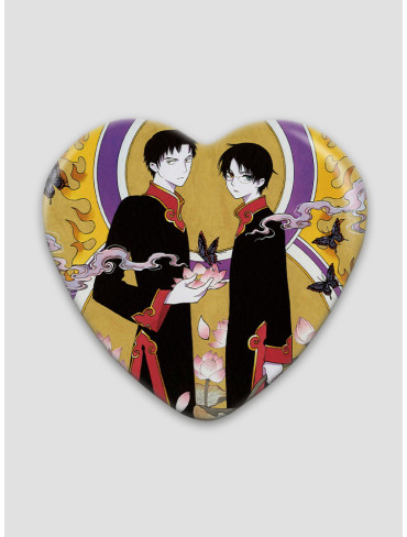 Значок серце Триплексоголік 6 (xxxHOLiC)