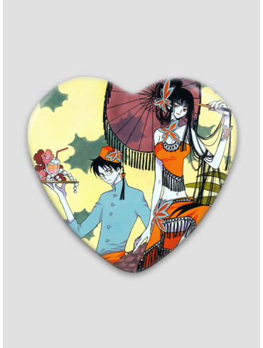 Значок серце Триплексоголік 8 (xxxHOLiC)