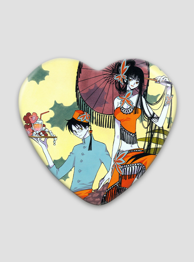 Значок серце Триплексоголік 8 (xxxHOLiC)